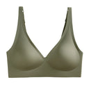 Push-Up Seamless Bras For Women Non-wire Brassiere V-neck Bralette Removable Pads Sports No Trace Underwear Sexy Lingerie S-3XL