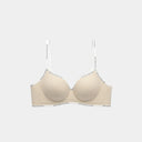 New Arrival Women's Push-Up Bra for Smaller Busts Spring/Summer Seamless, Wire-Free Soft Support Bra Anti-Sagging Design