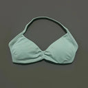 Sports Strappy Bra Yoga Underwear Women Gym Top Running Exercise Backless Bra High Support Active Wear Fitness Workout Halter