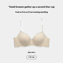 New Arrival Women's Push-Up Bra for Smaller Busts Spring/Summer Seamless, Wire-Free Soft Support Bra Anti-Sagging Design