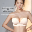 12CM Extreme Push Up Strapless Bra - No Wire, Back Support, Adhesive Sticky Bra for Lift Cleavage Non-Slip Invisible Nude Bra