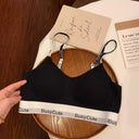 Women's Anti-sagging Sports Underwear Without Underwire, Thin Top and Thick Bottom Bra, Breathable and Beautiful Back