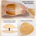 Cleavage Lift Silicone Stick-on Bra Replaceable Adhesive Sticky Bra Push Up Invisible Strapless Backless Underwear