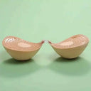 Thicken 5cm Sexy Women Breathable Adhesive Bra Silicone Nipple Tape Front Push Up Bra Reusable Invisible Strapless Chest Sticker