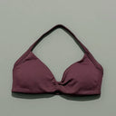 Sports Strappy Bra Yoga Underwear Women Gym Top Running Exercise Backless Bra High Support Active Wear Fitness Workout Halter