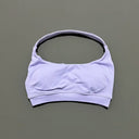 Women Sports Bra Seamless Halter Yoga Clothes Removable Cups Women Workout Clothing Gym Backless Bra Running Workout Tops