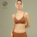 SUJIIN Women's Seamless Push Up Bras for Women Wireless Supportive Comfortable Summer Thin Lift Breathable Bra Female MX225