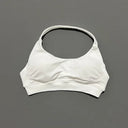 Women Sports Bra Seamless Halter Yoga Clothes Removable Cups Women Workout Clothing Gym Backless Bra Running Workout Tops