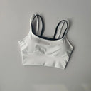 Sports Underwear Bras Top Women's Shockproof Gathering Fitness and Breasts Wearing Yoga Quick-drying Suspender Vests in Summer