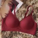 Sexy Seamless Women's Underwear, Wire-free, Hollow, Comfortable, Breathable, Push-up Sports Bra For Women, Thin Section