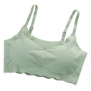 Non-wire Seamless Bras For Women Underwear Sports Ice Silk Wave Hem Comfort Bralette Sexy Lingerie Invisible T-Shirt Bra S-XXL