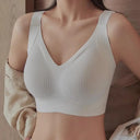 Women's Seamless Supportive Bra Underwear Wireless Push Up Bra Soft No Underwire Full Coverage T-Shirt Bra