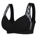 Plus Size Front Closure Wireless Comfort Bra - Seamless Full Coverage Easy on off Supportive E Cup Women's Bra 1XL-7XL