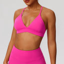 Tight Yoga Bra Women's Camisole Beautiful Back No Steel Ring Sports Bra Quick Drying Running Yoga Clothes Fitness Chest Pads