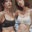 Seamless Bras For Women Small Chest Bralette 1/2 Cup Non-Wire Push-Up Bra Fixed Pad Soft Underwear Sexy Lingerie Intimates S-XL