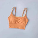 Sports Underwear Bras Top Women's Shockproof Gathering Fitness and Breasts Wearing Yoga Quick-drying Suspender Vests in Summer