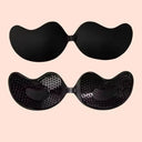 Invisible Stick-On Strapless Seamless Push Up Bra with Lift and Anti-Convex for Women