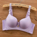8CM Thick Padded Push Up Bra for Small Chest Seamless Wireless Comfort T-Shirt Bra Natural Lingerie with Adjustable Straps
