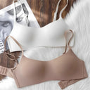 Seamless Bras For Women Small Chest Bralette 1/2 Cup Non-Wire Push-Up Bra Fixed Pad Soft Underwear Sexy Lingerie Intimates S-XL