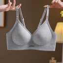 Sexy Seamless Women's Underwear, Wire-free, Hollow, Comfortable, Breathable, Push-up Sports Bra For Women, Thin Section