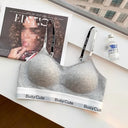 Women's Anti-sagging Sports Underwear Without Underwire, Thin Top and Thick Bottom Bra, Breathable and Beautiful Back