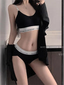 Women's Anti-sagging Sports Underwear Without Underwire, Thin Top and Thick Bottom Bra, Breathable and Beautiful Back