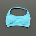 Women Sports Bra Seamless Halter Yoga Clothes Removable Cups Women Workout Clothing Gym Backless Bra Running Workout Tops