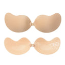 Palm Invisible Push Up Bra Women Backless Strapless Bra Seamless Front Closure Bralette Underwear Silicone Self-Adhesive Bra Pad