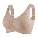 Women's Seamless Supportive Bra Underwear Wireless Push Up Bra Soft No Underwire Full Coverage T-Shirt Bra