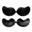 Palm Invisible Push Up Bra Women Backless Strapless Bra Seamless Front Closure Bralette Underwear Silicone Self-Adhesive Bra Pad