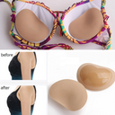 1Pair Chest Push Up Sticky Bra Thicker Sponge Bra Pad Breast Lift Up Enhancer Silicone Removeable Inserts Swimsuit Invisible Bra