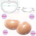 1Pair Chest Push Up Sticky Bra Thicker Sponge Bra Pad Breast Lift Up Enhancer Silicone Removeable Inserts Swimsuit Invisible Bra