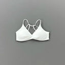 HISTELLO Vision Sports Bra Women Yoga Underwear Gym Running Exercise Backless Bra High Support Active Wear Fitness Workout Top
