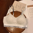 Women's Anti-sagging Sports Underwear Without Underwire, Thin Top and Thick Bottom Bra, Breathable and Beautiful Back