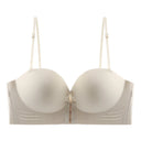 FINETOO Front Closure Sexy Push Up Bra Women Invisible Bras Underwear Lingerie For Female Brassiere Strapless Seamless Bralette