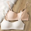 Seamless Bras For Women Small Chest Bralette 1/2 Cup Non-Wire Push-Up Bra Fixed Pad Soft Underwear Sexy Lingerie Intimates S-XL