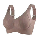 Women's Seamless Supportive Bra Underwear Wireless Push Up Bra Soft No Underwire Full Coverage T-Shirt Bra