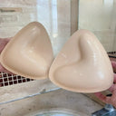 Thicken Chest Push Up Sticky Bra Double Sided Women Swimsuit Bikini Removeable Silicone Self-adhesive Cup Enhancer Chest Pad