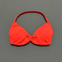 Sports Strappy Bra Yoga Underwear Women Gym Top Running Exercise Backless Bra High Support Active Wear Fitness Workout Halter