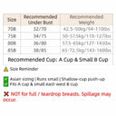 Wireless Strapless Bra Women Double Front Buckle 6Point AntiSlip 3Level 3D Molded Petal Deep V Seamless Multiway Pushup Bra 1PC