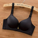 8CM Thick Padded Push Up Bra for Small Chest Seamless Wireless Comfort T-Shirt Bra Natural Lingerie with Adjustable Straps