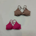 HISTELLO Vision Sports Bra Women Yoga Underwear Gym Running Exercise Backless Bra High Support Active Wear Fitness Workout Top