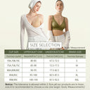 SUJIIN Sexy Seamless Wireless Bras for Women Push Up Padded Soft Support Invisible Lift V Neck Bralette Smooth Bra Female MX208